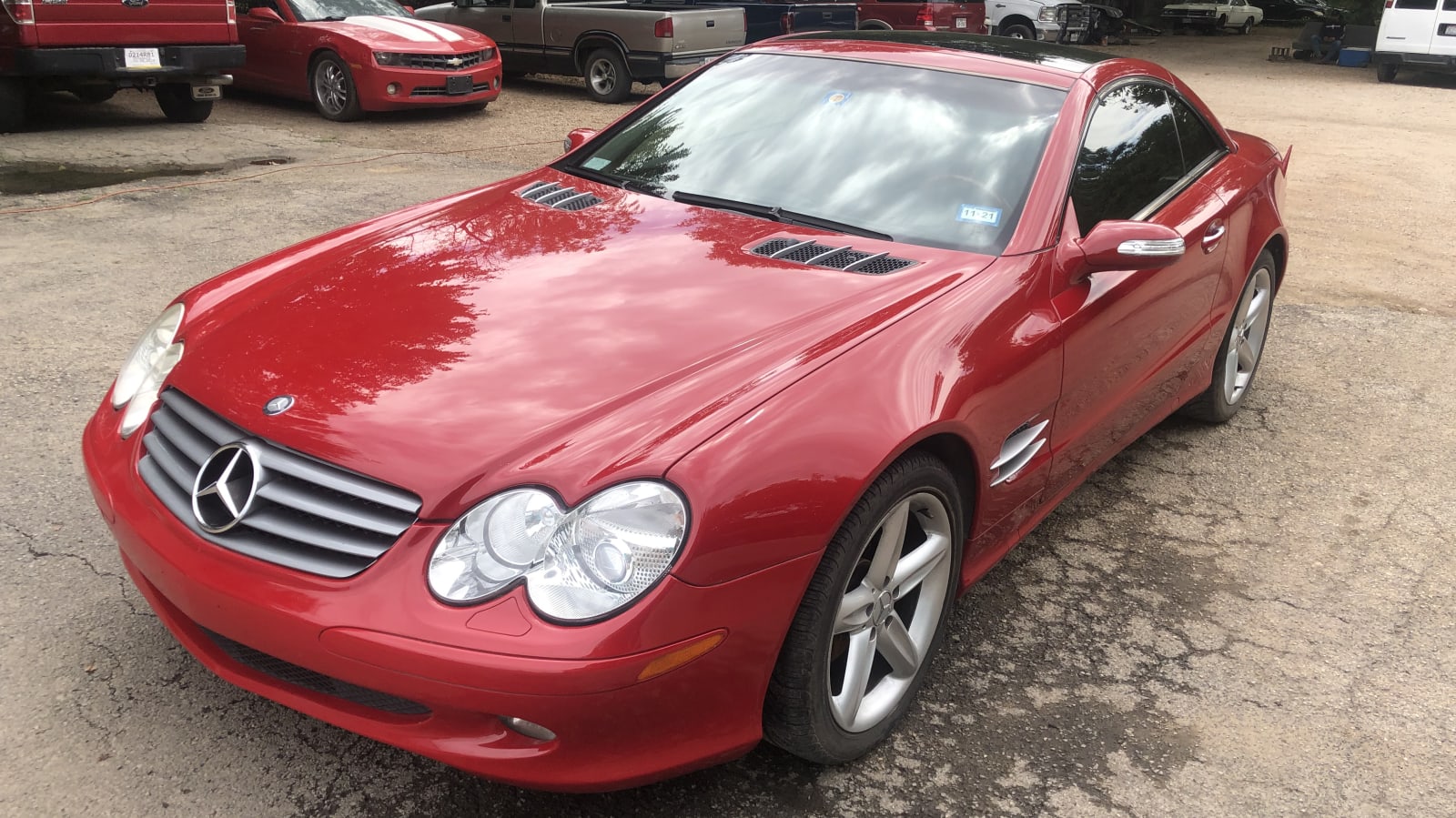 2004 MercedesBenz SL500 Convertible at Dallas 2022 as W260 Mecum