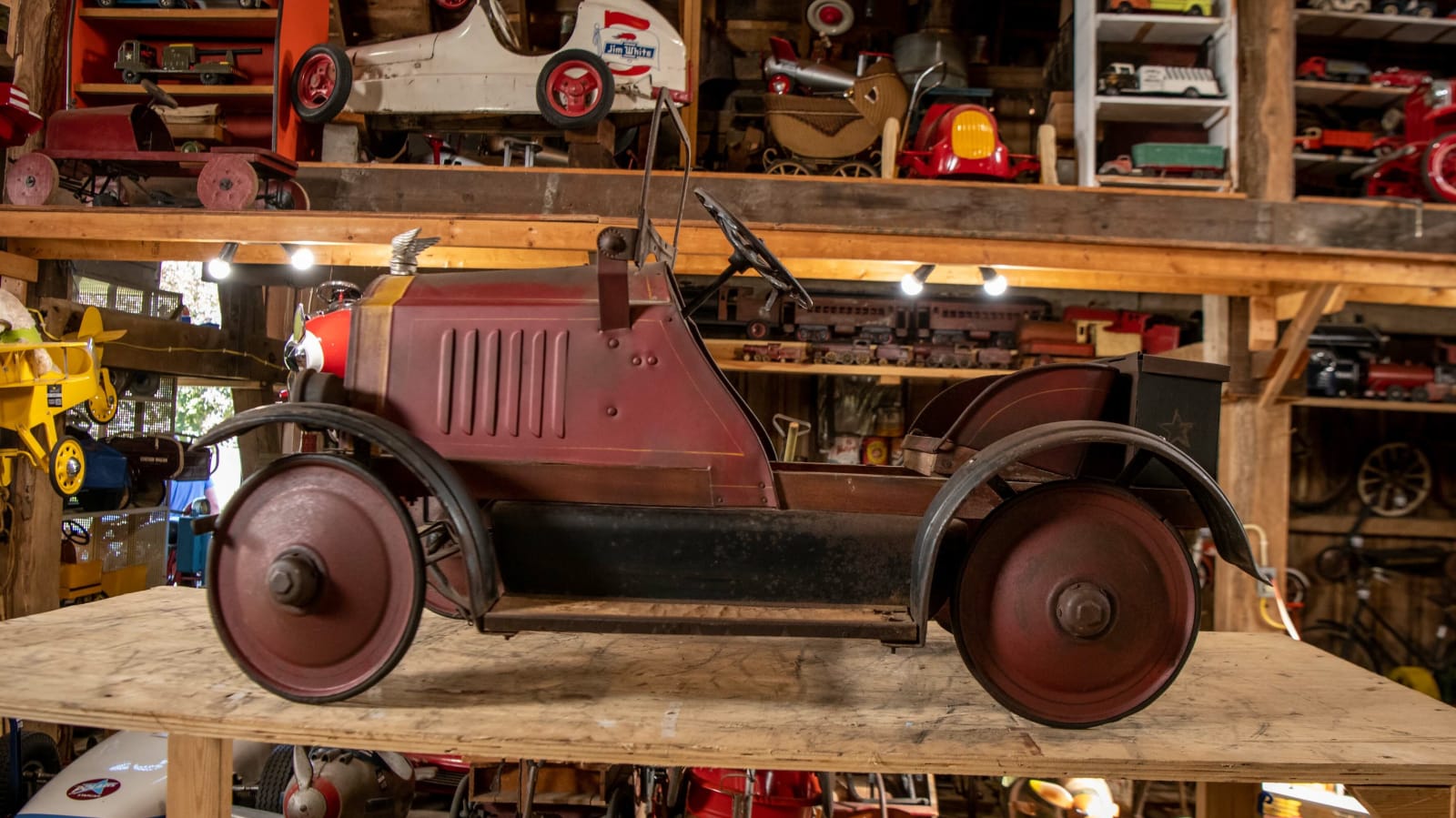 1926 American National Pedal Car at Elmer's Auto & Toy Museum