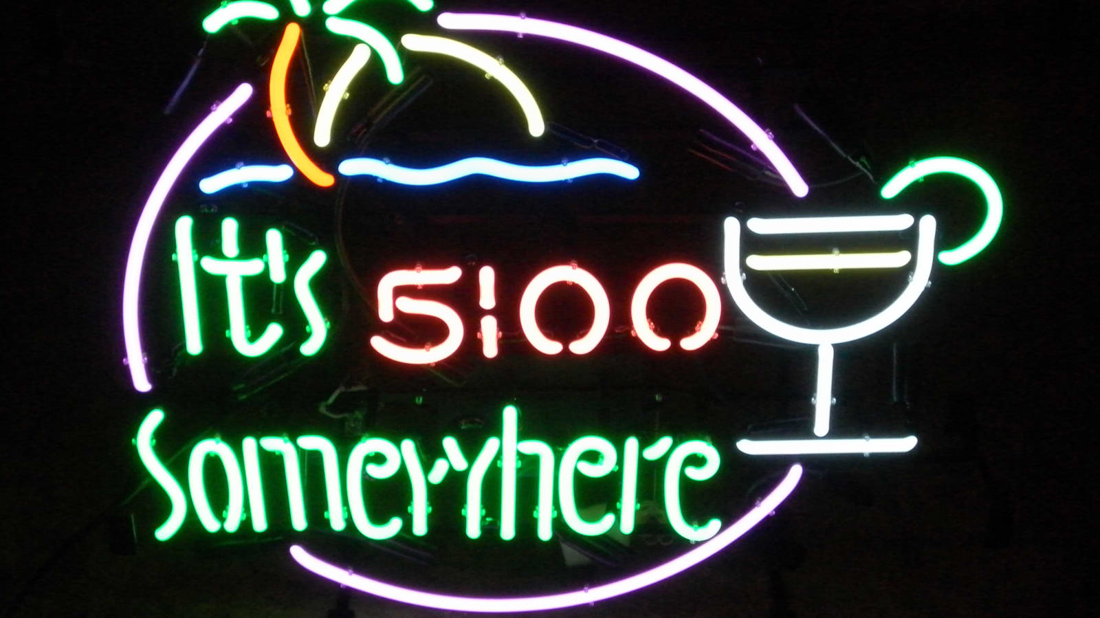 Its 5 Oclock Neon Sign at Kissimmee 2012 as Z331 Mecum Auctions