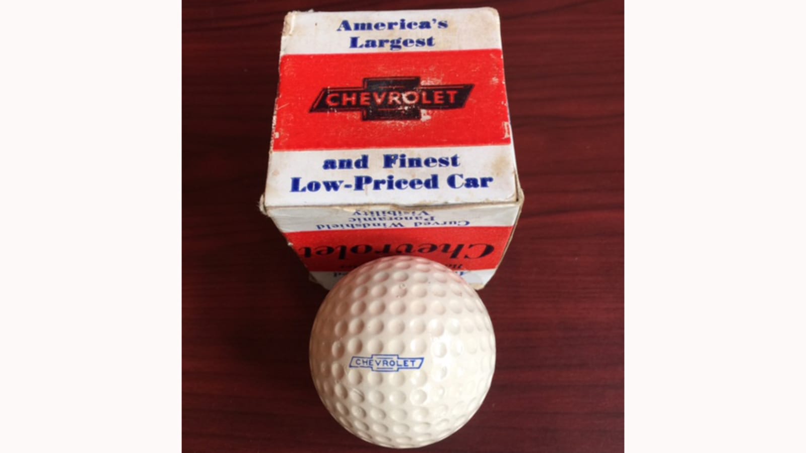 Chevrolet Dealership Memorabilia Lot Golf Ball And Level at Kissimmee