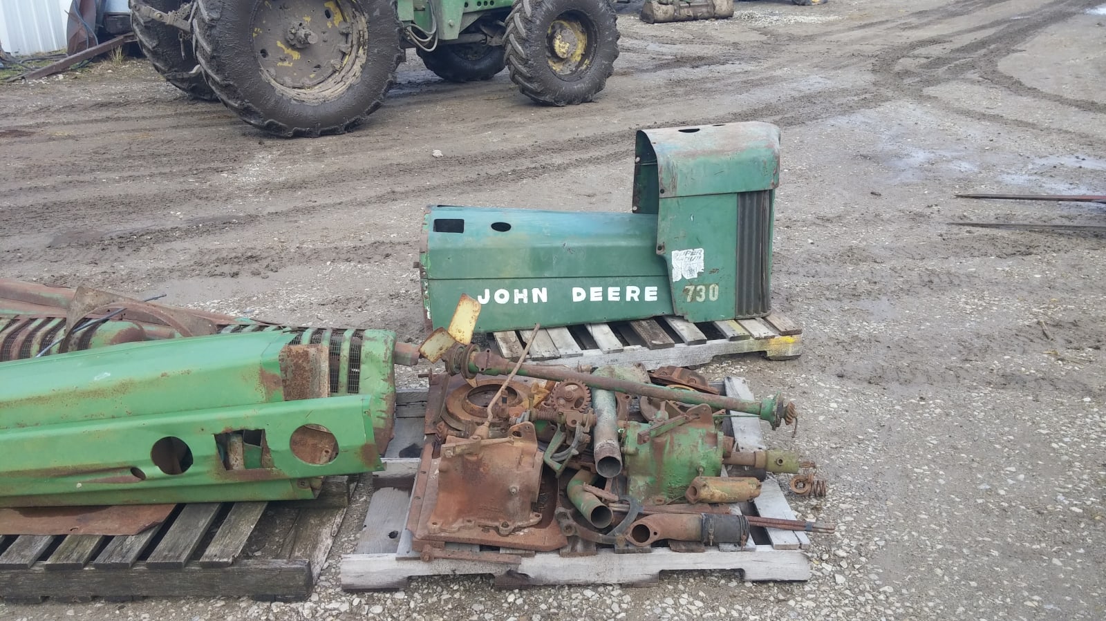 John Deere 730 Sheet Metal And Misc A Parts at Gone Farmin' Tractor