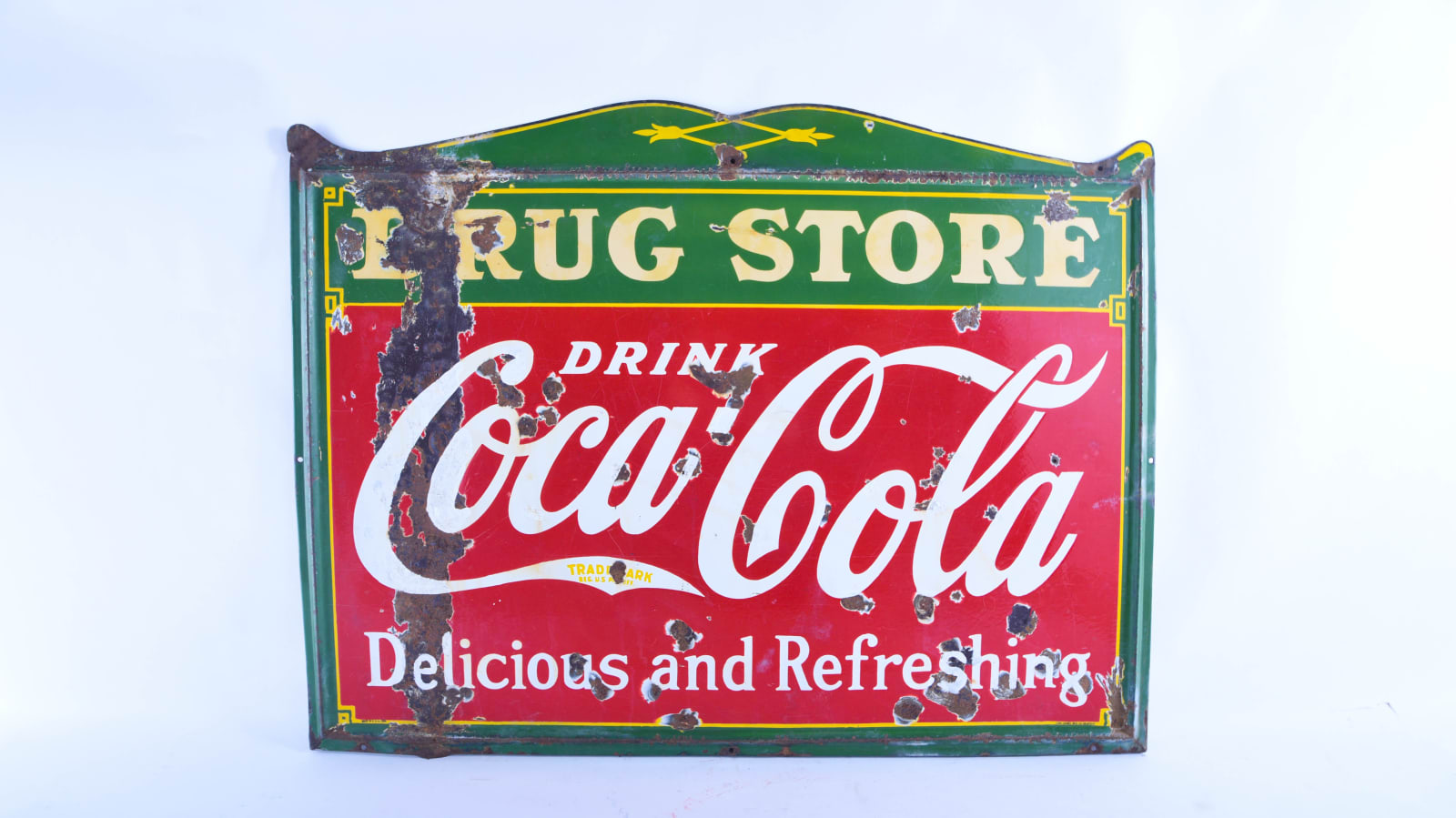 CocaCola Drug Store SSP 60x45.5 at Davenport 2020 as T325 Mecum Auctions