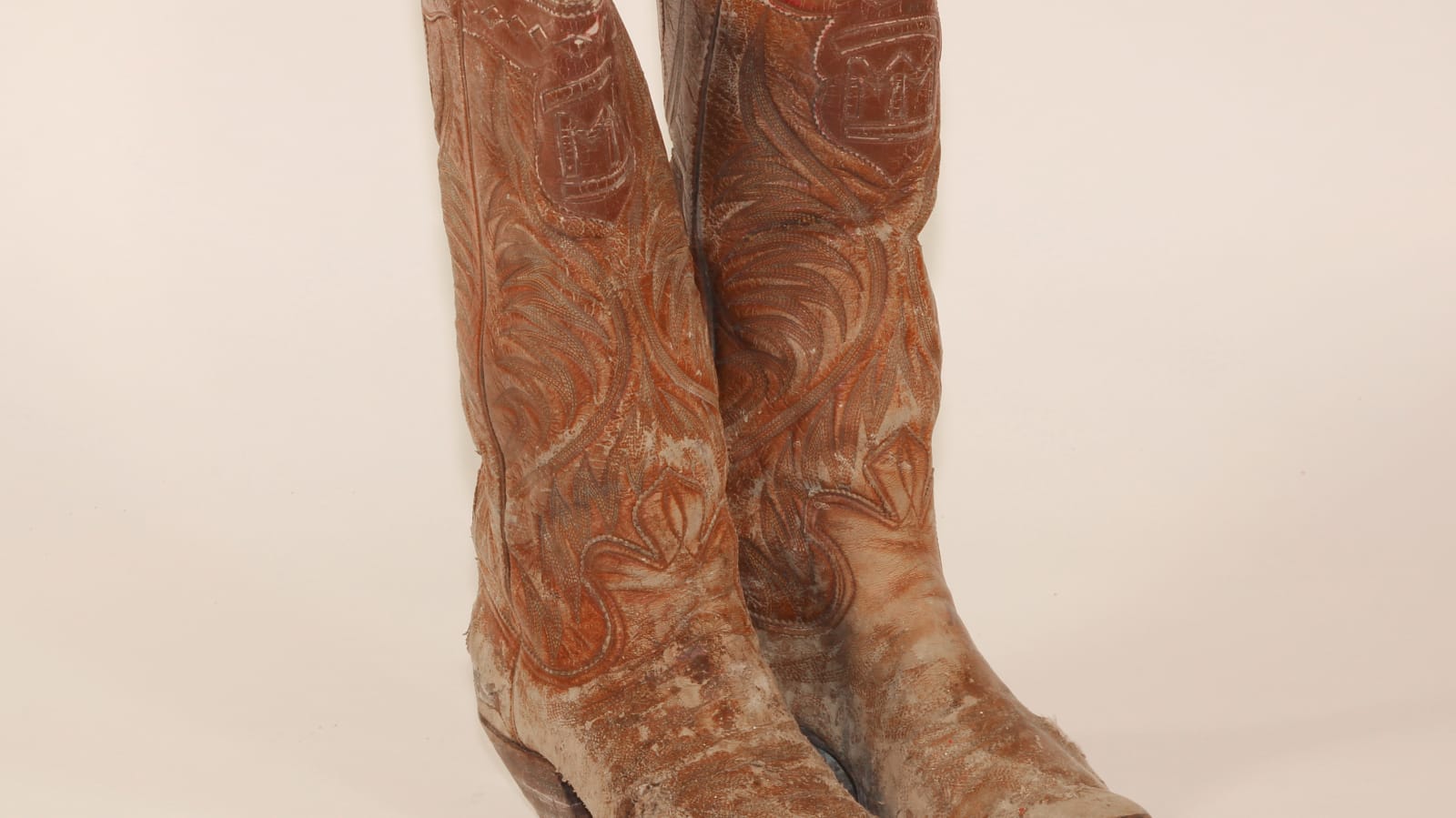 Montie Montana Cowboy Boots at Santa Monica 2013 as F106 Mecum Auctions