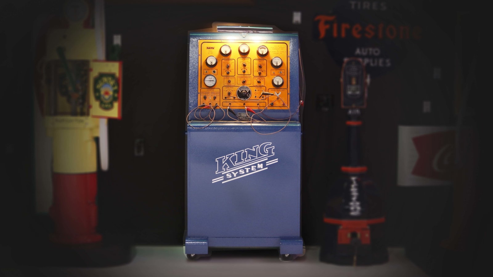 King System Motor Engine Analyzer Unit at The Eddie Vannoy Collection