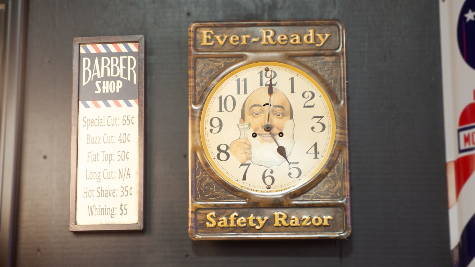 EverReady Clock And Price Chart at The Eddie Vannoy Collection 2020 as