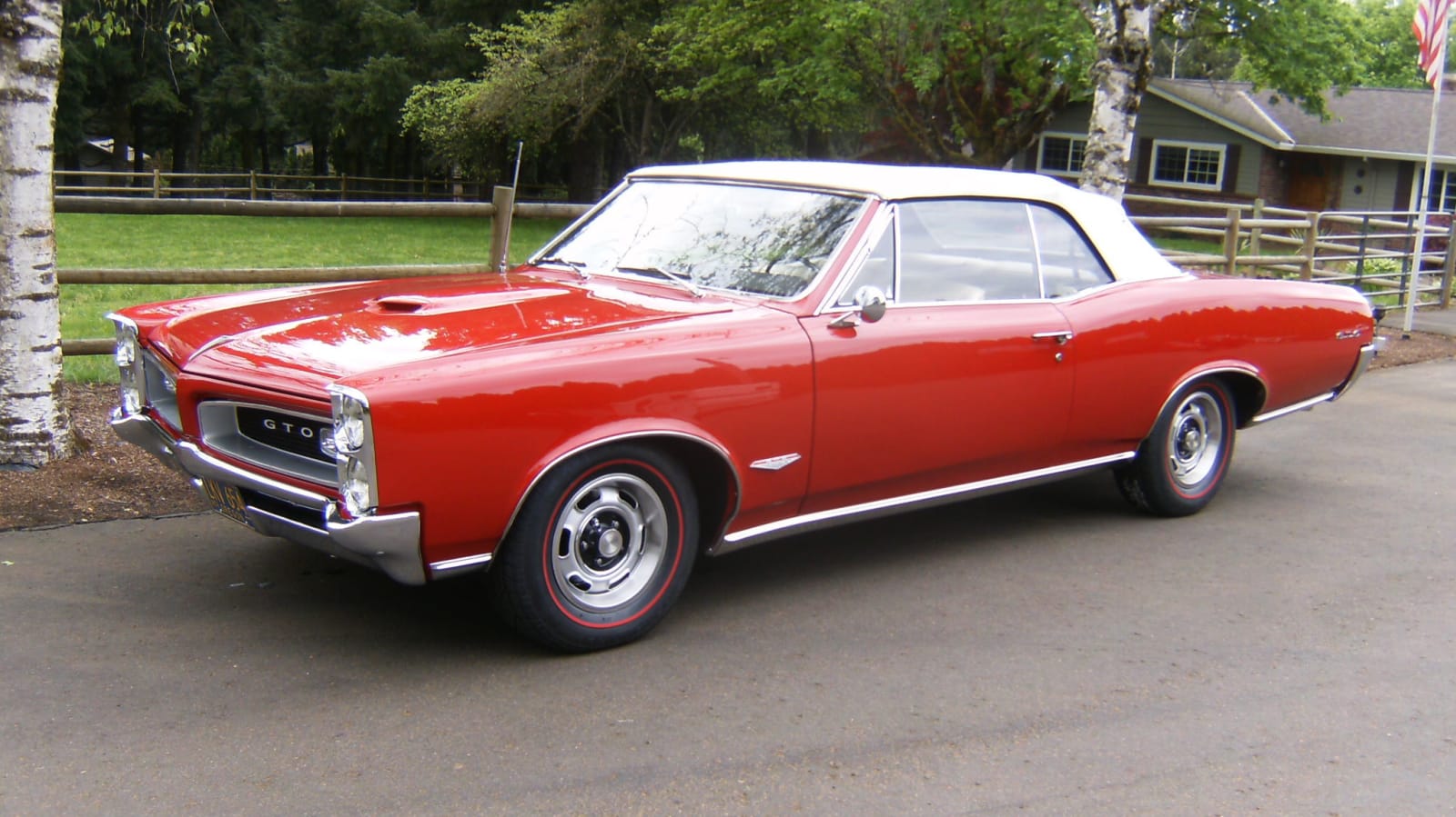 1966 Pontiac Gto Convertible At Portland 2018 As S103 Mecum Auctions