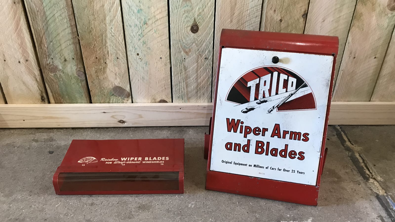 Trico Wiper Blade Tin Display 14 In. X 17 In. X 8 In. at The Road Art