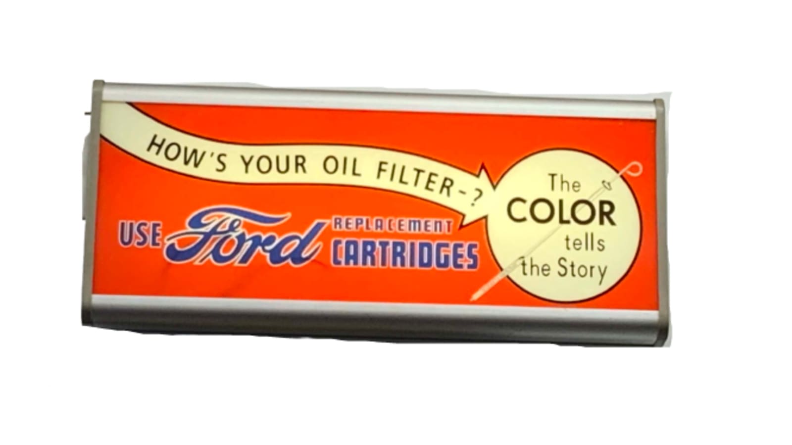 Ford LightUp Sign at Indy Road Art 2021 as Q285 Mecum Auctions