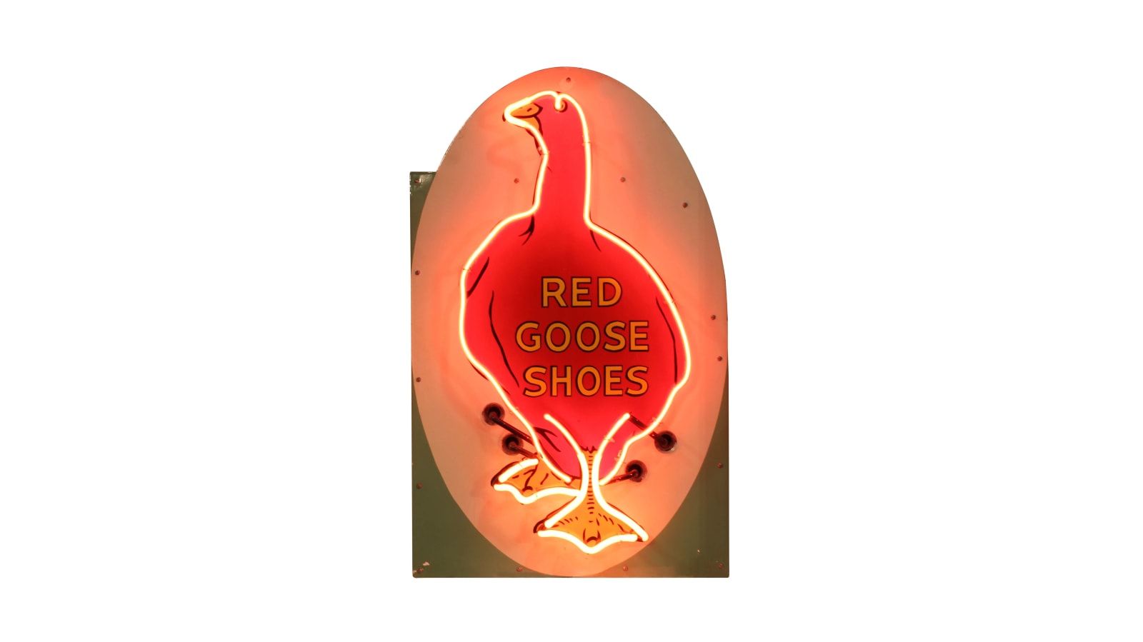Red Goose Shoes 24x39x11 at The Walker Sign Collection 2015 as F109