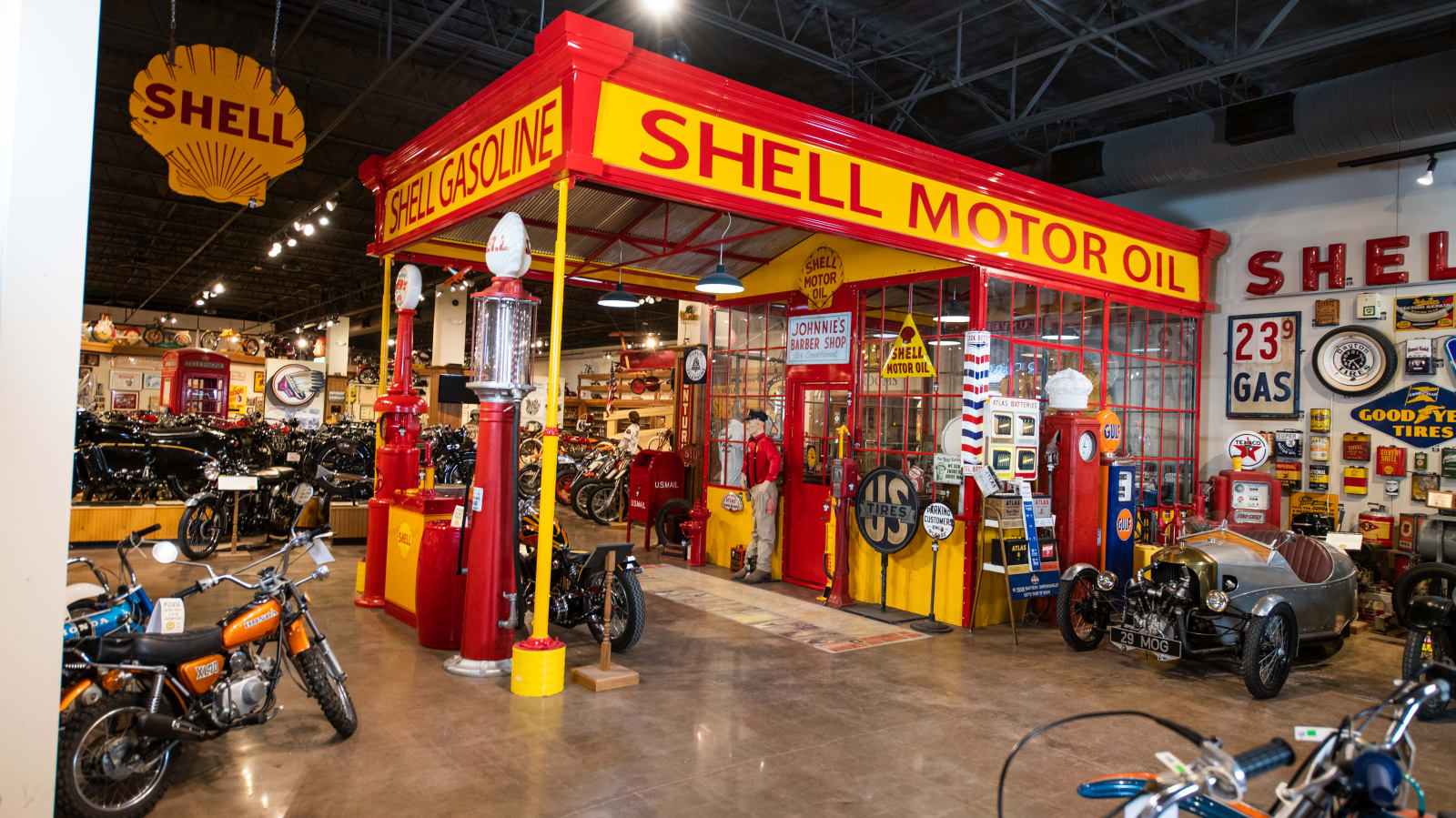 1920s Shell Service Station at From the John Parham Estate Collection ...