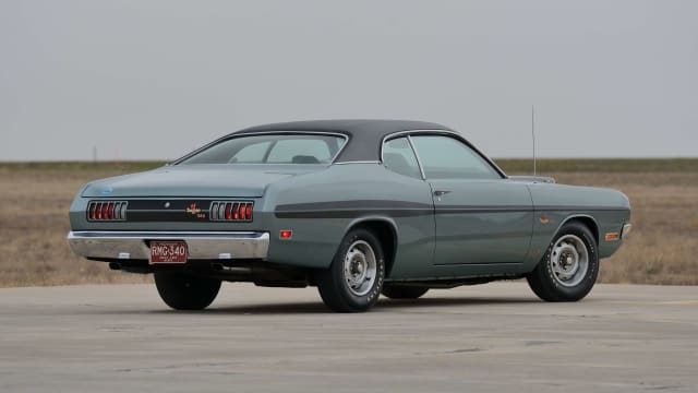 Voiture Miniature Dodge Demon GSS 1972 - Échelle 1:18 - Modèle Détaillé En Métal - Collection Auto World