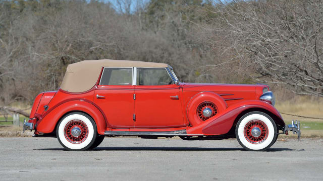 1934 Auburn 850Y Phaeton at Indy 2018 as S134 - Mecum Auctions