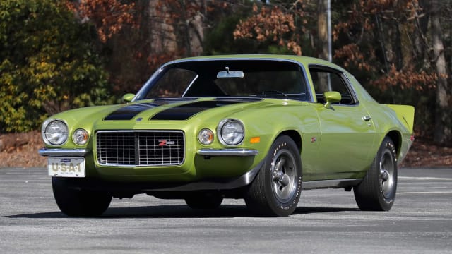 1970 Chevrolet Camaro RS Z28 at Indy 2021 as S77 Mecum Auctions