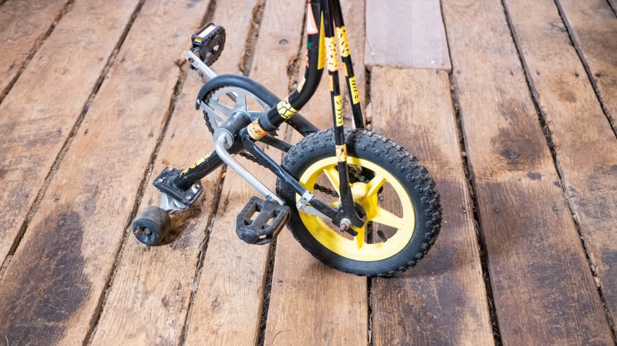 Axle Skate Bike Training Unicycle at Elmer's Auto & Toy Museum