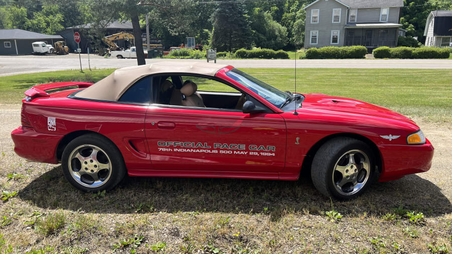 1994 Ford Mustang Svt Cobra Pace Car Edition At Orlando 2022 As W252 Mecum Auctions 2771