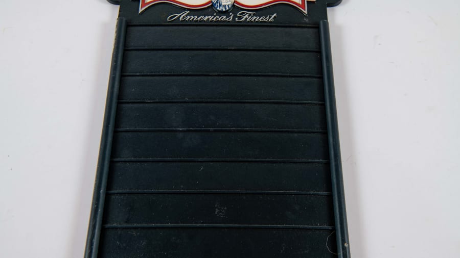 Jane Logan Deluxe Ice Cream SingleSided Plastic Menu Board at