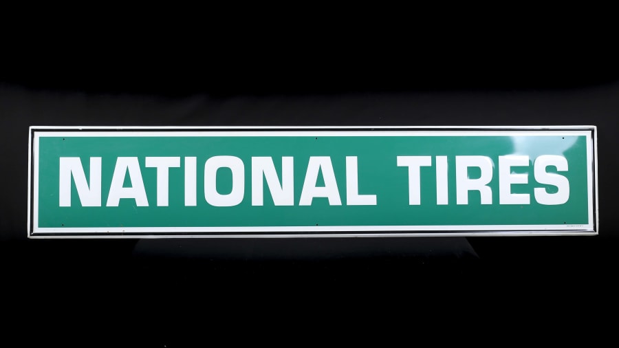 National Tires SST Embossed 71x14 at Kissimmee Road Art 2019 as N81