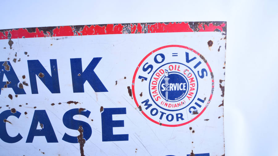 Polarine Crankcase Service SSP 60x36 at Davenport 2020 as T68 Mecum