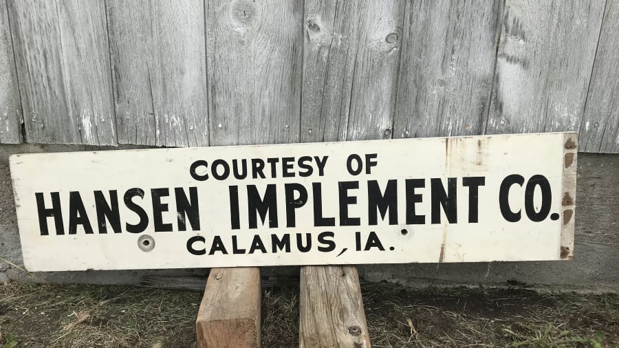 Hansen Implement Co. at Gone Farmin' Iowa Premier 2018 as M302 Mecum Auctions