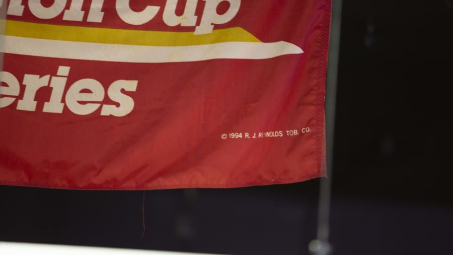 Winston Cup Banner at The Eddie Vannoy Collection 2020 as J388 Mecum
