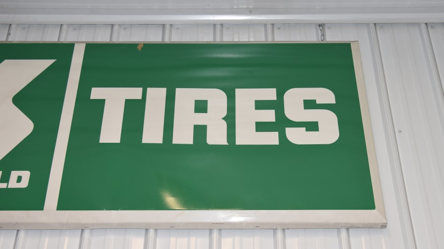 Kelly Tires SST 36x84x4 at Indy Road Art 2018 as B64 Mecum Auctions