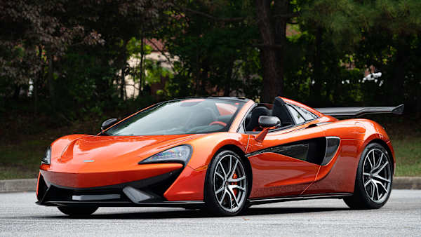 McLaren 570S Spider: market value and price history