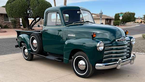 1952 Chevrolet 3600 Pickup: market value and price history