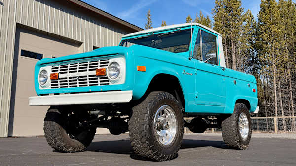 1970 Ford Bronco Half-Cab Pickup: market value and price history