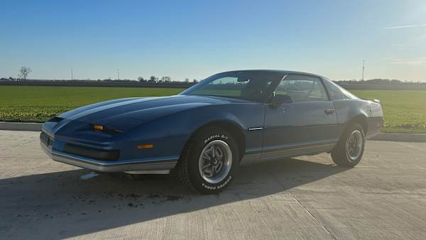 1986 Pontiac Firebird: market value and price history