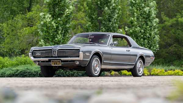 1968 Mercury Cougar: market value and price history