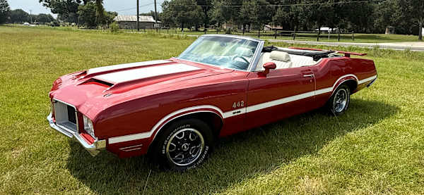 1971 Oldsmobile 442 Convertible: market value and price history
