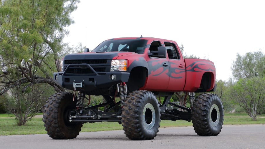 chevy silverado monster truck