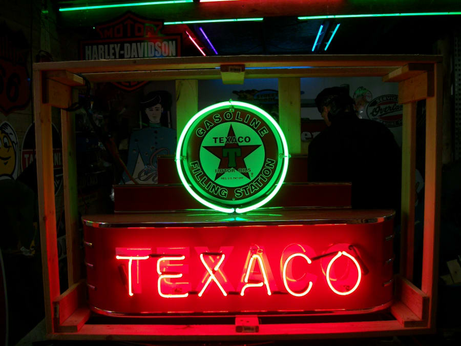 Texaco Marquee SSTN at Dallas 2013 as K17 Mecum Auctions