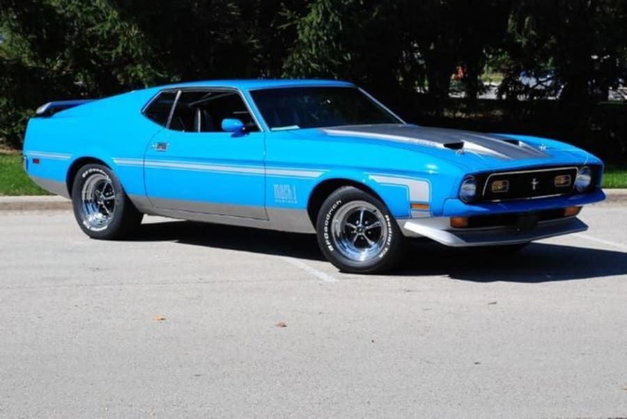 1971 Ford Mustang Mach 1 Fastback for Sale at Auction - Mecum Auctions