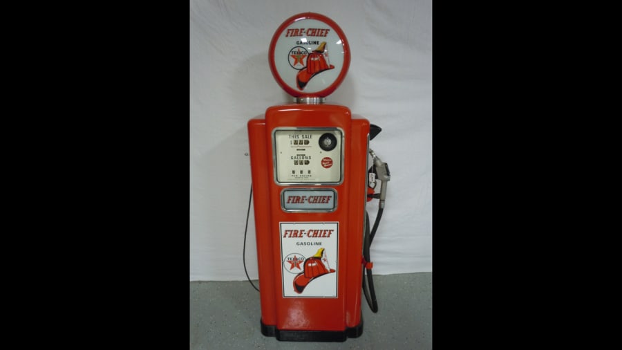 Wayne 100B Texaco Fire Chief Gas Pump 24x69 for Sale at Auction Mecum