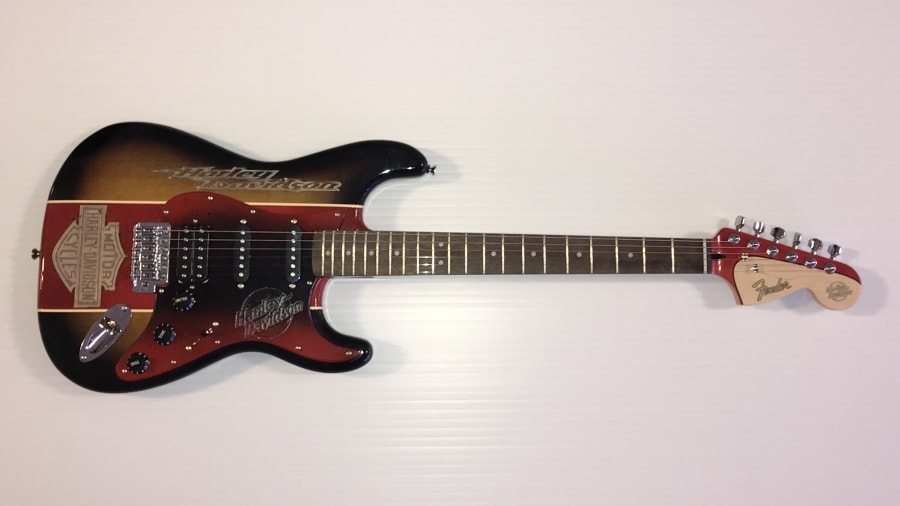 Fender Harley Tribute Stratocaster Electric Guitar at Kissimmee 2020 as