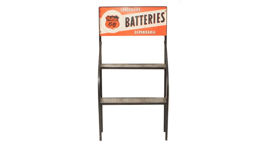 Phillips 66 Battery Rack 48x45x10 at Kissimmee Road Art 2019 as H8