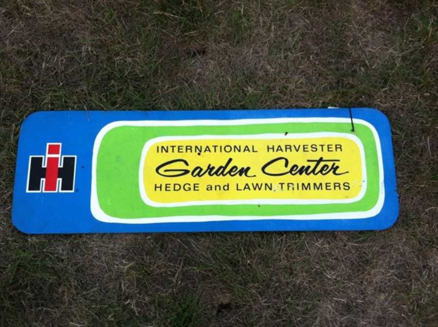 IH Garden Center Sign for Sale at Auction Mecum Auctions