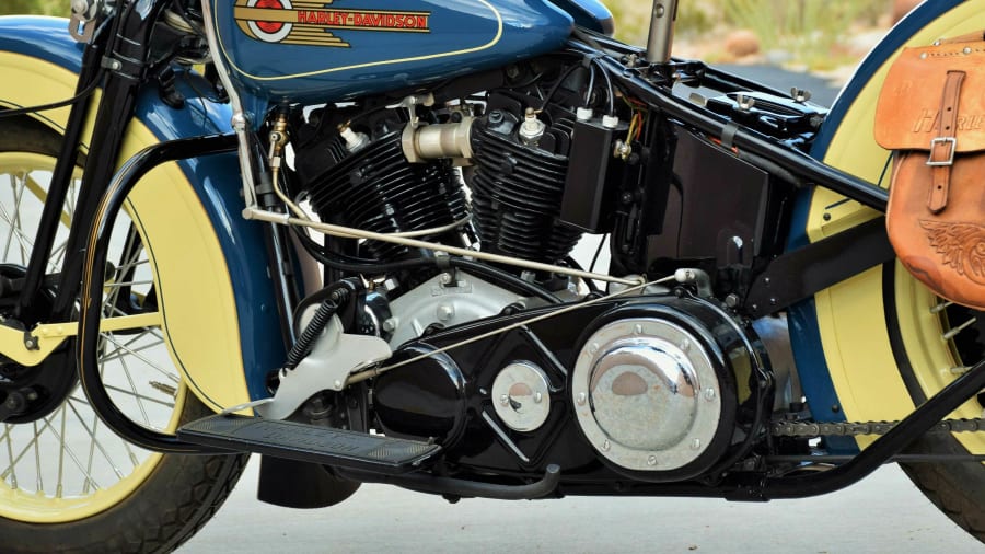 1936 Harley-Davidson El Knucklehead For Sale At Auction 1936 Harley-Davidson El Knucklehead For Sale At Auction