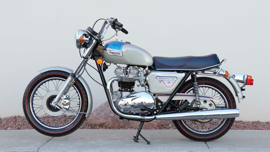 The Triumph Silver Jubilee Bonneville's reign was short-lived