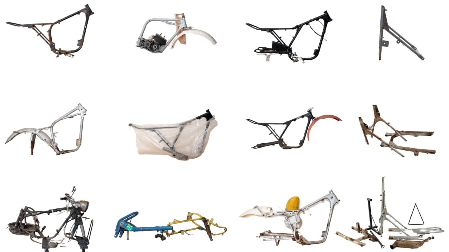 CZ and Husqvarna Frames for Sale at Auction Mecum Auctions