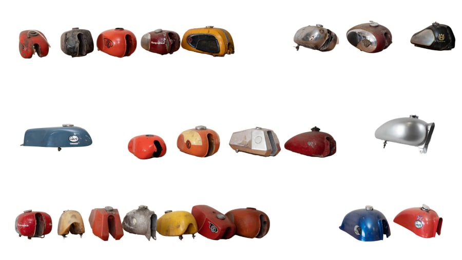 Assorted Motorcycle Gas Tanks, Lot of 23 for Sale at Auction Mecum