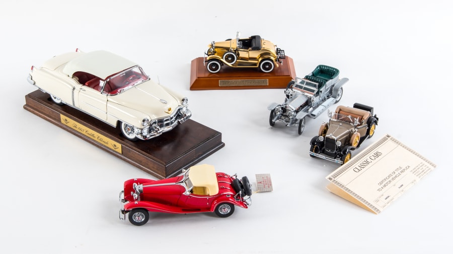 Collection Of Danbury And Franklin Mint Cars for Sale at Auction