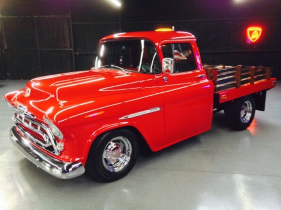 1957 Chevrolet 3100 Pickup at Anaheim 2013 as F261 - Mecum Auctions