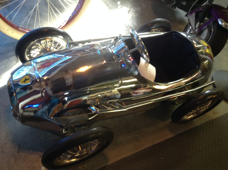 Ferrari Chrome Pedal Car for Sale at Auction - Mecum Auctions