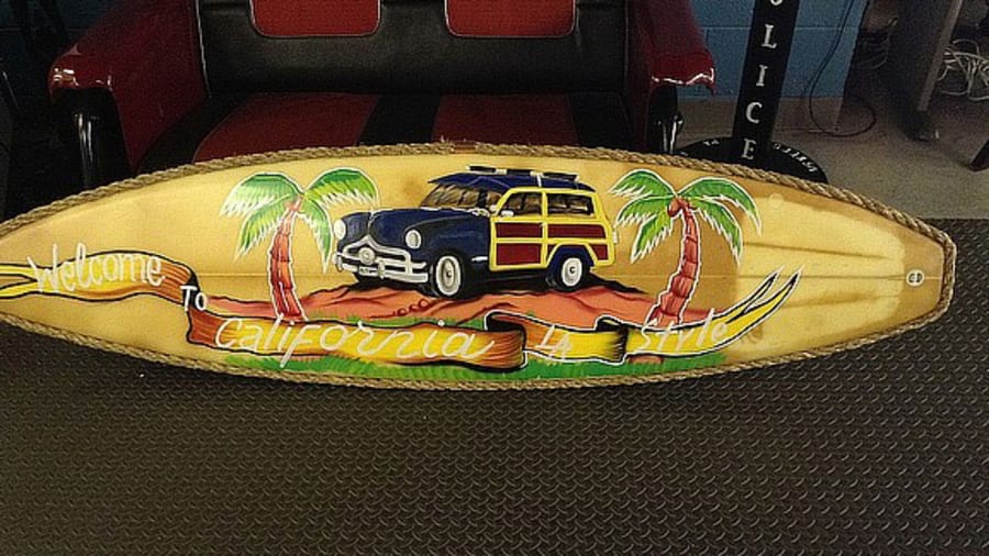 California Woodie Wagon Surf Board for Sale at Auction Mecum Auctions