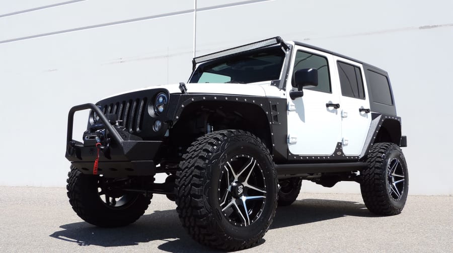 2016 Jeep Wrangler Destroyer Custom at Anaheim 2016 as F75.1 Mecum