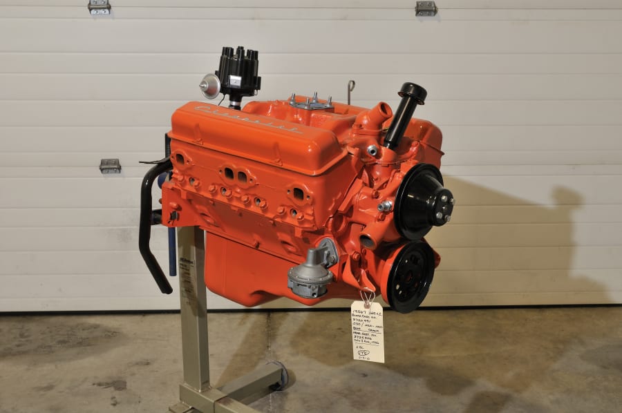 Chevrolet 265 ci engine at the salmon brothers collection 2012 as s5