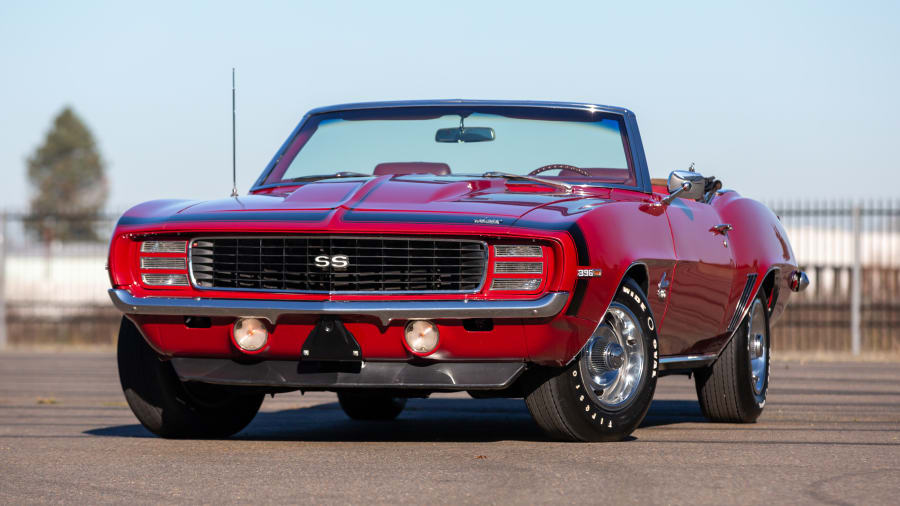 1969 Chevrolet Camaro Ss Convertible For Sale At Auction Mecum Auctions 3924