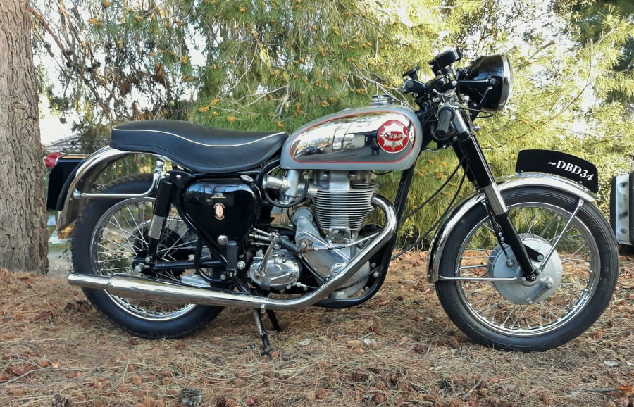 1962 BSA DBD34 GS Clubman at Glendale 2020 as W11 - Mecum Auctions